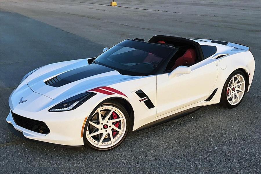 Chevrolet Corvette Z06 Convertible on Forgiato Wheels (Turni-ECL) '2017